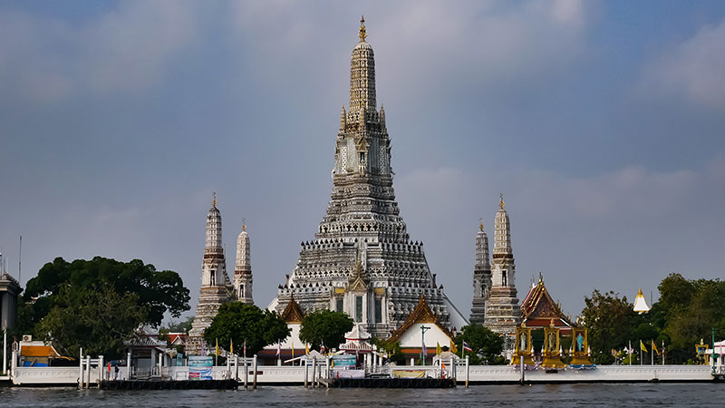 Visit the Wat Aaron Temple