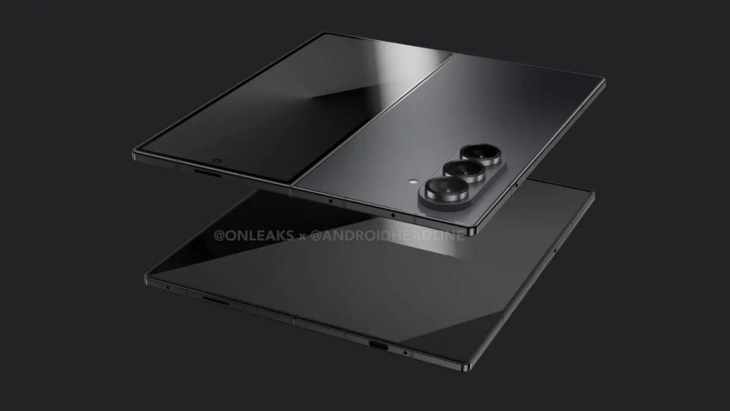 The Samsung Galaxy Zed Fold 7 renders released