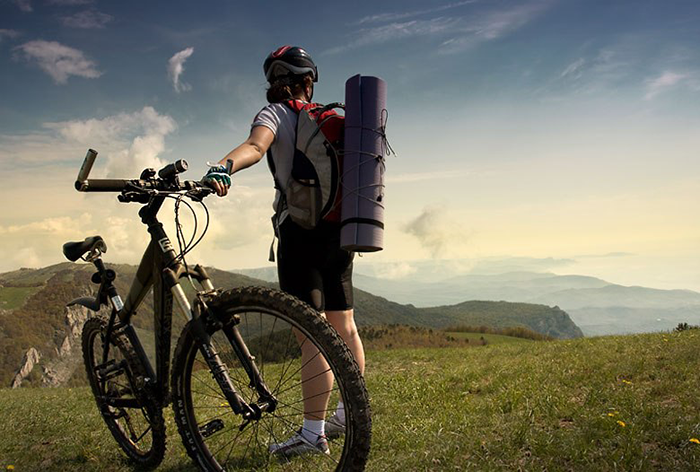 Cycling in the mouains