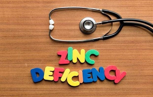 Symptoms of lack of zinc resource in the body