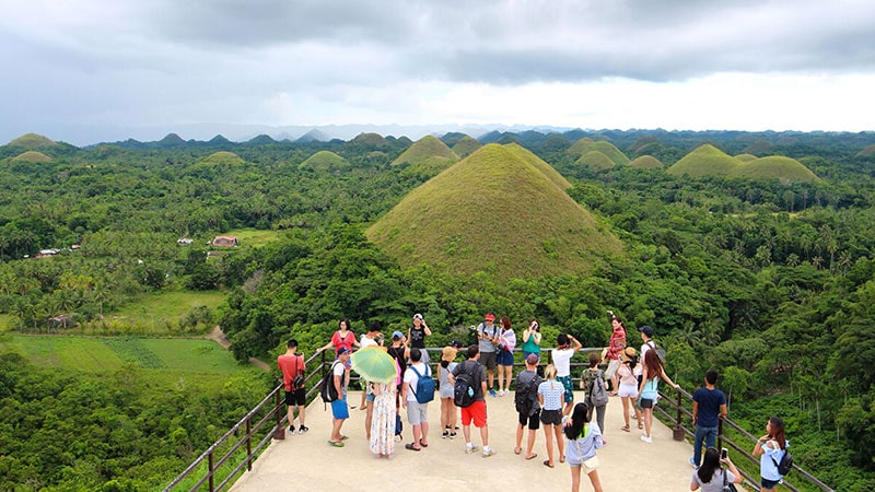 Ways to access chocolate hills