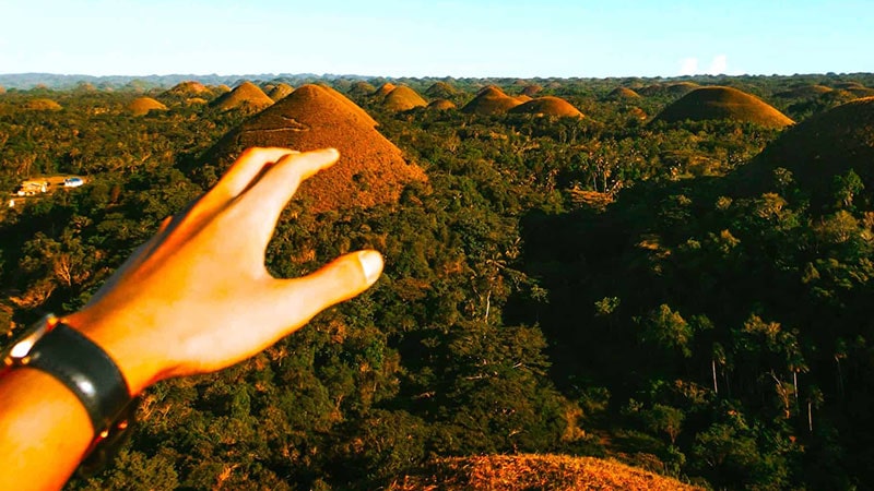 The place of chocolate hills in the Philippine culture