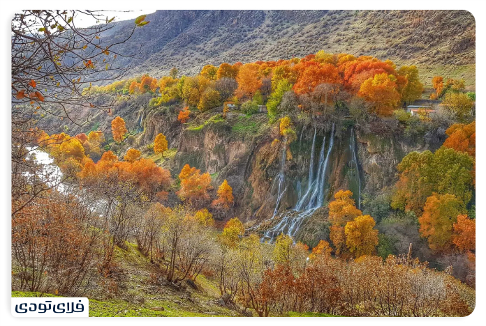 Moghan plain weather in autumn