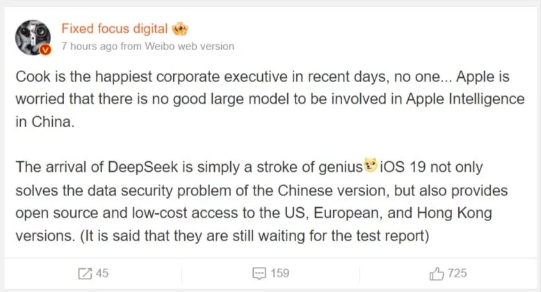 Report about the possibility of using Dip Sik by Apple