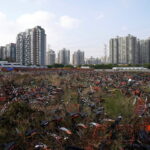 Abandoned bikes in Shanghai; Photographer: Aly Song
