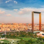 Where is the Dubai frame?
