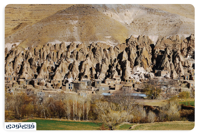 Where is the village of Kandovan Tabriz?