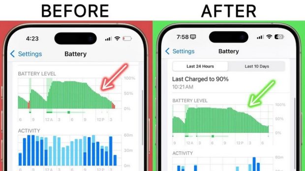 IPhone battery life