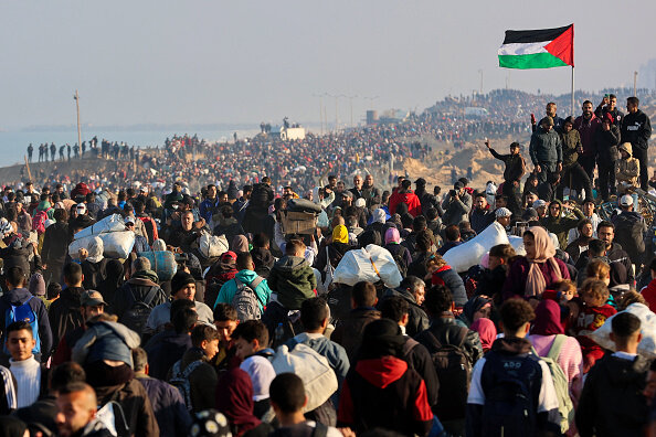 Interpretation of Trump's claim about the occupation of Gaza