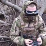 Blind; Russian soldiers with penetrating equipment