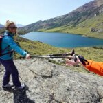 A pair of mountaineering batons; Photo Source: Switchbacktravel.com. Photographer: Unknown