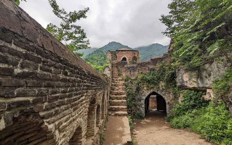 Stone Architecture of Castle Rudkhan, Photo Source: Google Map, Photographer: Ivan е