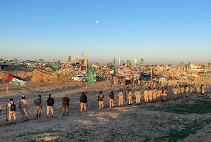 Qassam forces settled in the exchanges of the captives in southern Gaza+ Movie and Photo