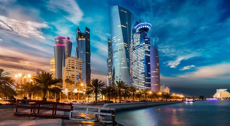 Modern Buildings Doha in Qatar, Photo Source: ThediplomaticFAirs.com, Photographer: Unknown