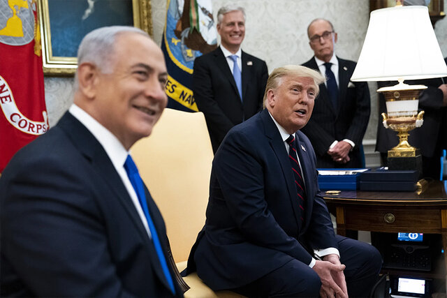 Video/ Trump in the mind of Gaza's seizure; The opposite hands came up