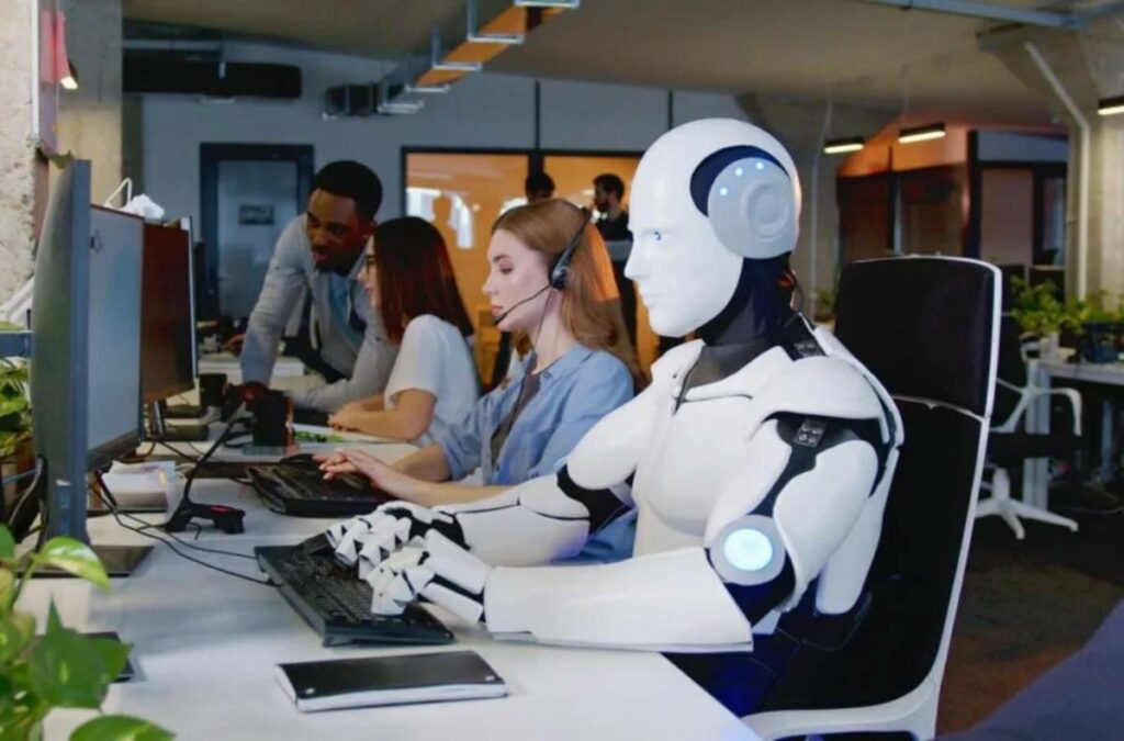 Progress of employees with artificial ielligence