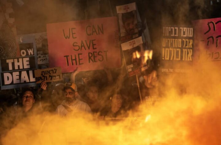 Coinuing Netanyahu's ai -Netanyahu demonstration in Israel to coinue the Israeli exchange agreeme