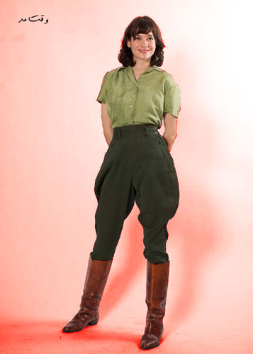 A new model of Judpur trousers suitable for riding.