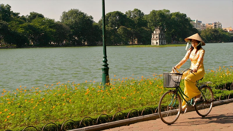 Motor or Cycling Tour: Touring around the city of Hanoi