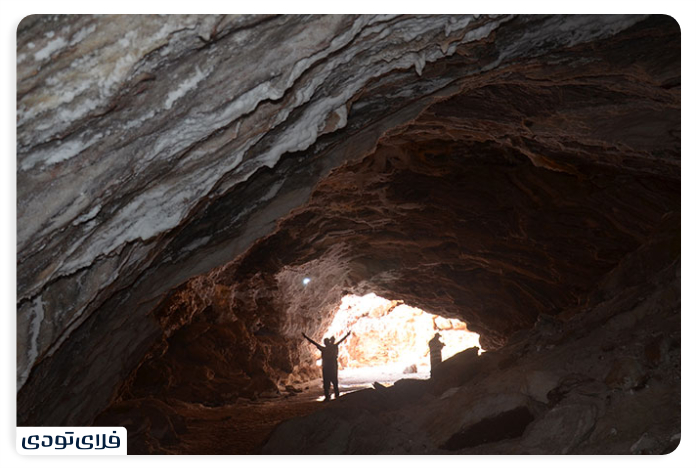Ieresting features of salt cave in Qeshm