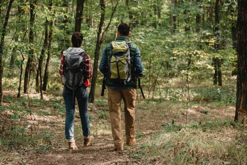 The backpack of North Face brand nature. Source: Caminoadveures.com; Photographer: Unknown