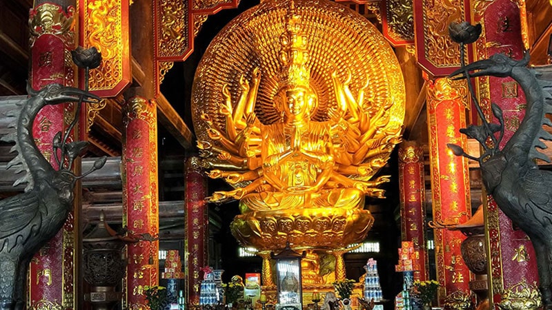 Bai Dinh Pagoda from Vietnam's temples