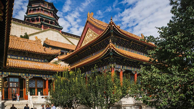 Where is the Chinese summer palace?