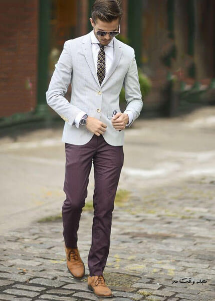 Suitable shoes for formal and firm suit
