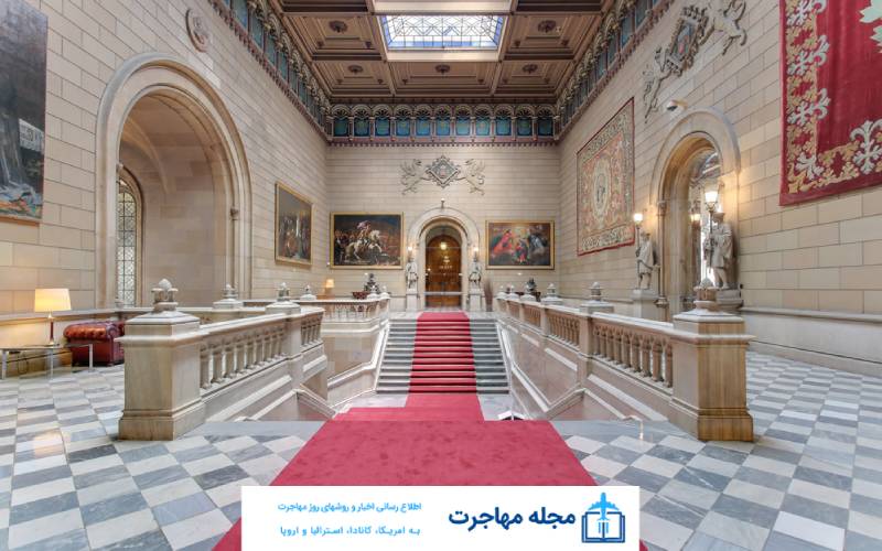 Barcelona University's historic building