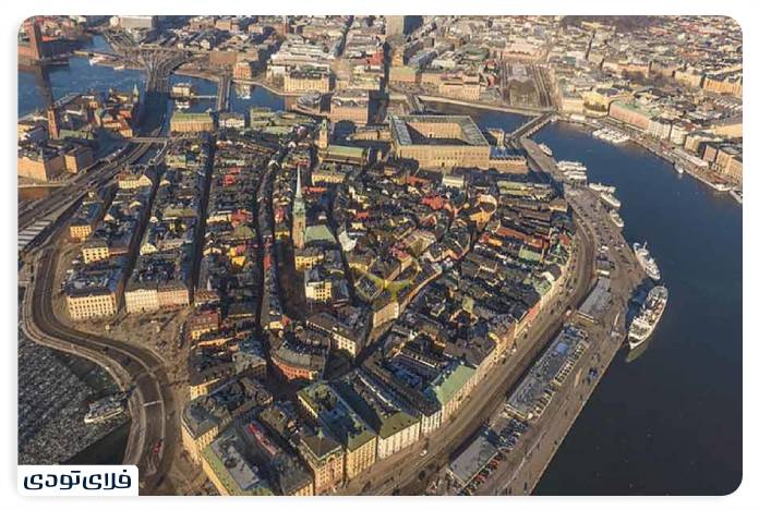 The old city of Gamla Stan