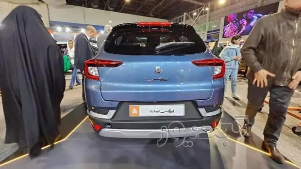 Saipa Atlas Plus rear view