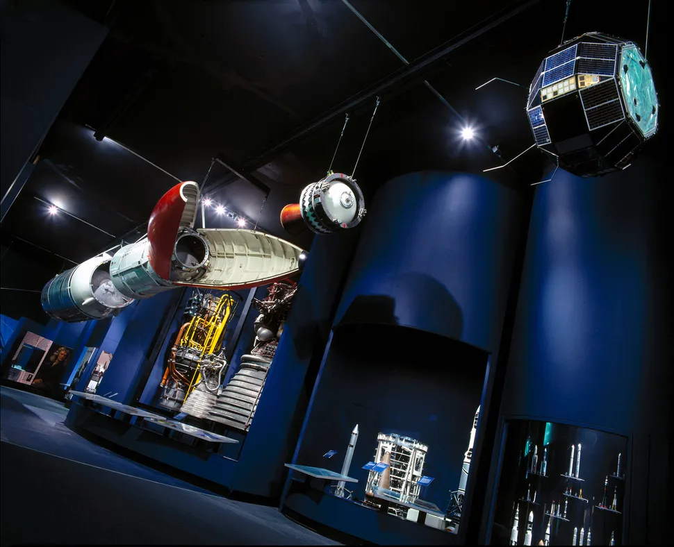 Apollo 10 and Soyuz Capsule go to a new space museum