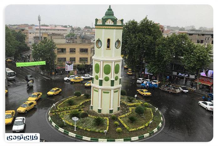 Spectacular places in Sari