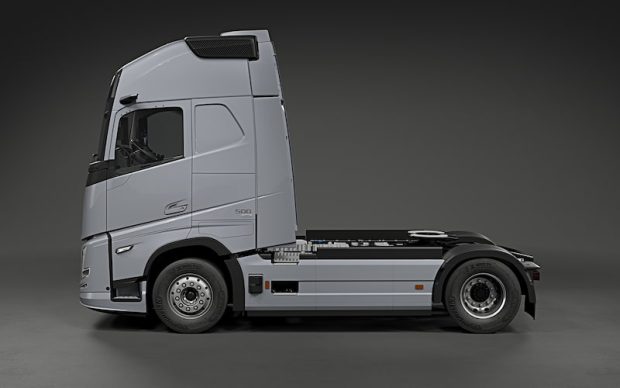 Volvo Aero's side view 2024