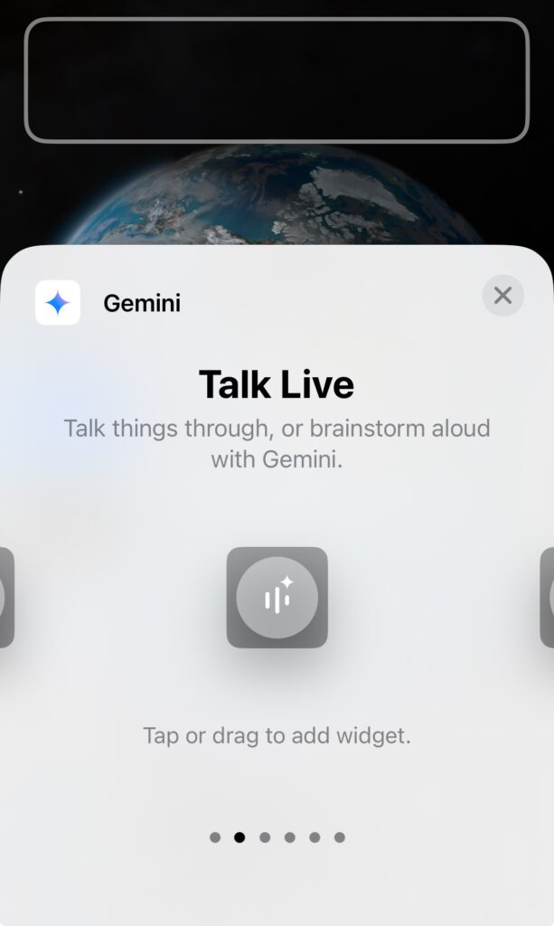 Google brings Gemini widgets to the iPhone