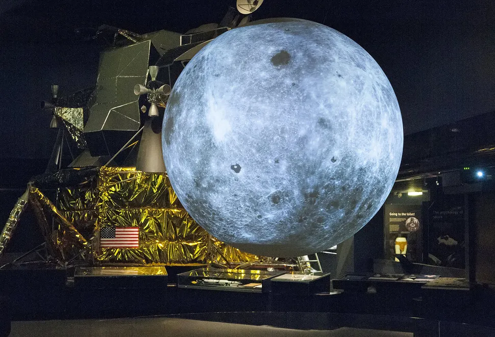Apollo 10 and Soyuz Capsule go to a new space museum