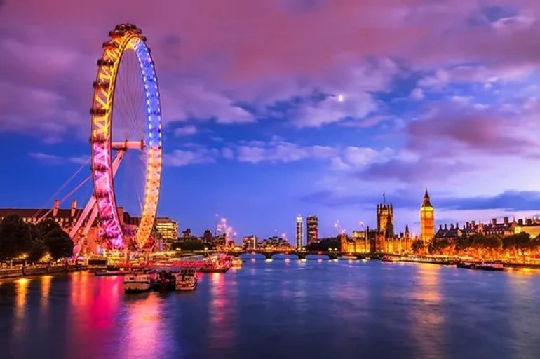 Where is London's eye?