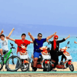 Surfing in Kish with the motor