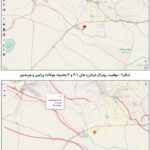Rabat Karim Fault with a length of 5 kilometers of today's earthquakes in Tehran