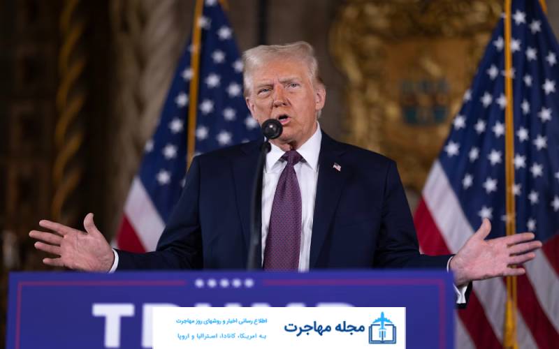 A picture of Trump's lectures and executive decree