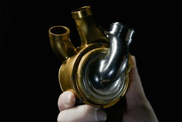 Video/ Artificial Heart Titanium Save John a man