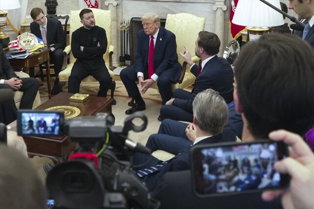 Whispering in Washington about crossing Zelnski