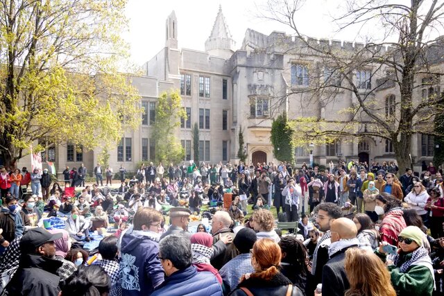 The Trump administration's line for Palestinian support universities
