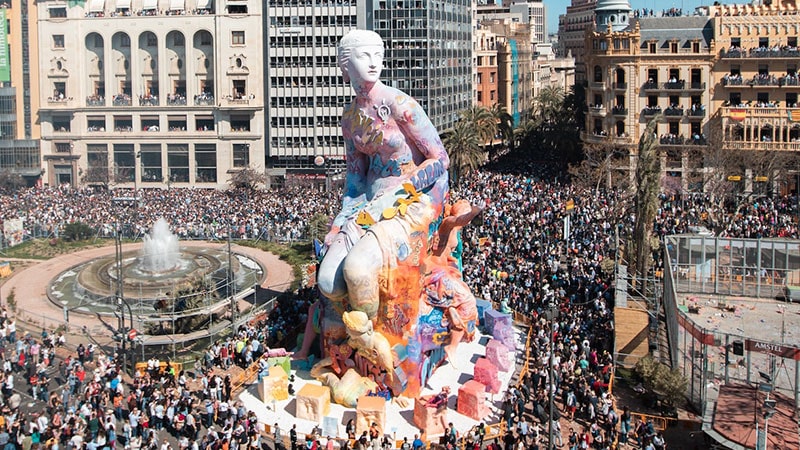 History of the Spanish Las Fayas Festival