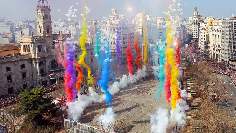 Date of the Spanish La Fayas Festival