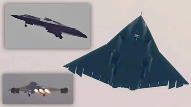 Hidden fighter without tail Ja 50 China