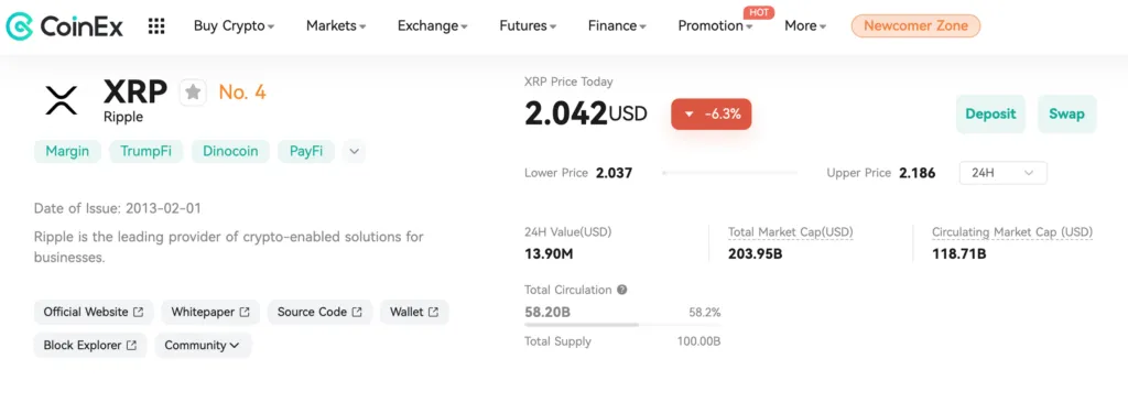 Buy Ripple from Quinks