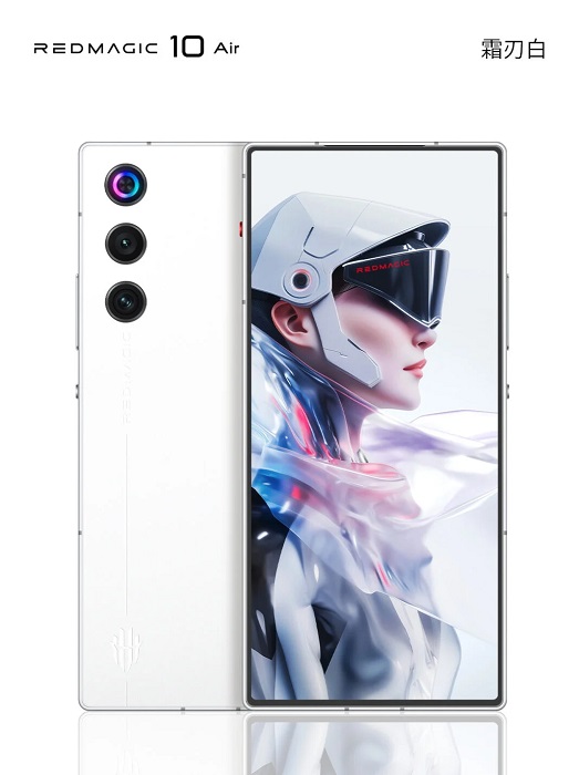 The design of the Red Magic 10 AIR was leaked