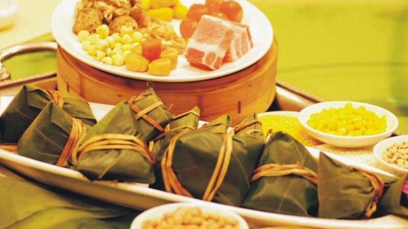 Dragon boat festival dishes