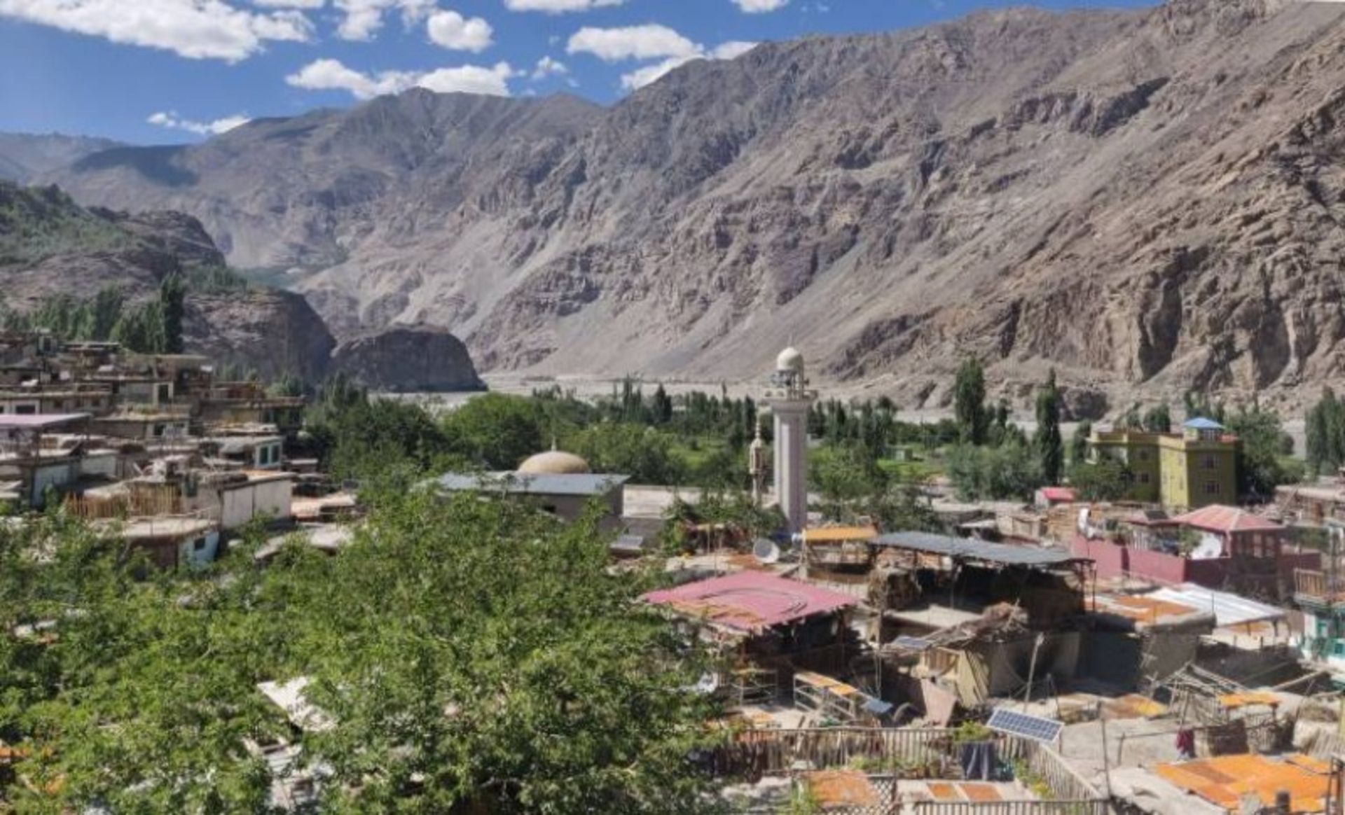 The lush village of Pakistan